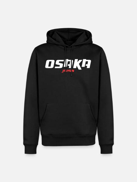 Osaka | Japan - Men’s Premium Organic Hoodie - black