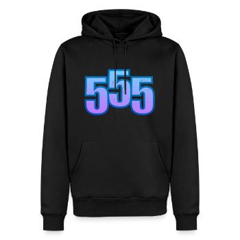Thailand Hahaha Thai Smile 555 Lachen Geschenk - Männer Premium Bio Hoodie - Schwarz - Vorne - Nico (187cm)