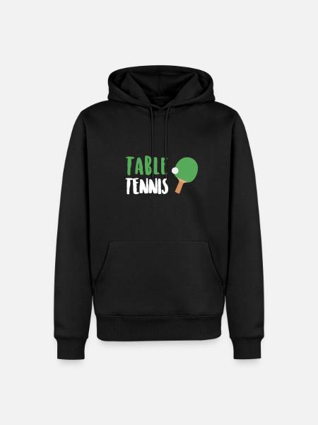 Table tennis - Men’s Premium Organic Hoodie - black