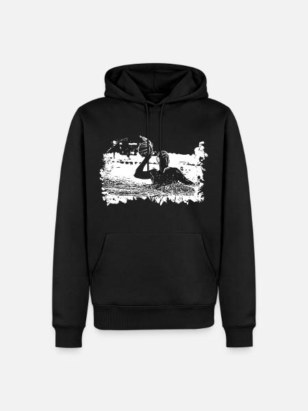 Water polo, water polo - Men’s Premium Organic Hoodie - black
