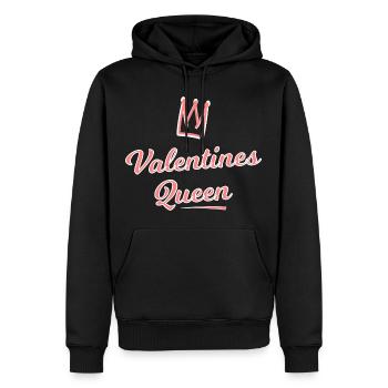 Valentines Queen - Männer Premium Bio Hoodie - Schwarz - Vorne - Nico (187cm)