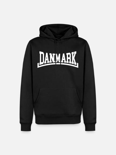 Danemark - Sweat à capuche Premium bio Homme - noir