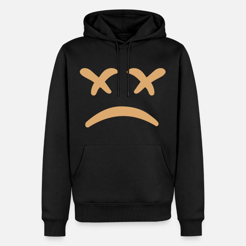 XX Triste Émotion - Sweat à capuche Premium bio Homme - noir