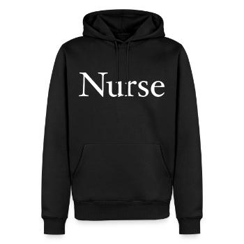 Beste Krankenschwester aller Zeiten - Infirmière - Krankenschwester - Männer Premium Bio Hoodie - Schwarz - Vorne - Nico (187cm)