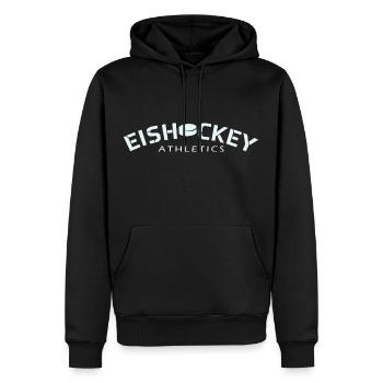 Eishockey Athletics - Männer Premium Bio Hoodie - Schwarz - Vorne - Nico (187cm)