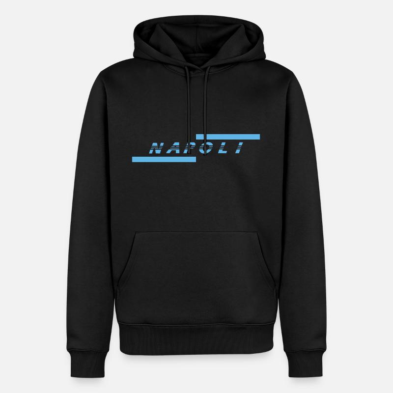 Napoli - Sweat à capuche Premium bio Homme - noir