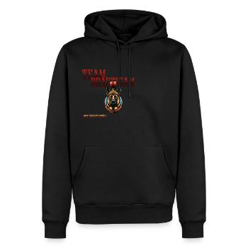 Team Bräutigam - Männer Premium Bio Hoodie - Schwarz - Vorne - Nico (187cm)
