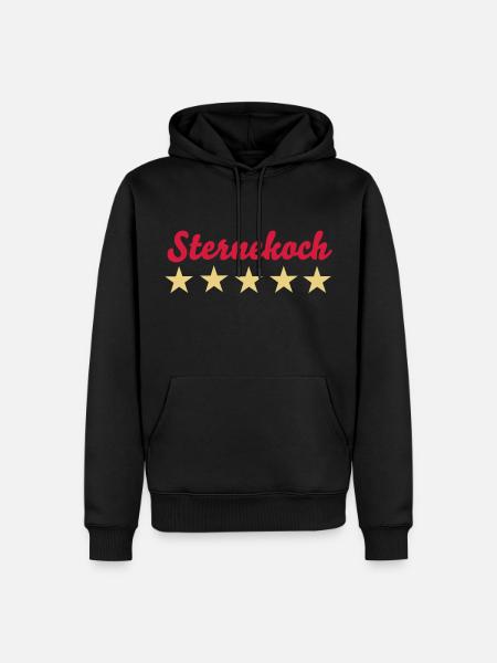 Star chef - Men’s Premium Organic Hoodie - black