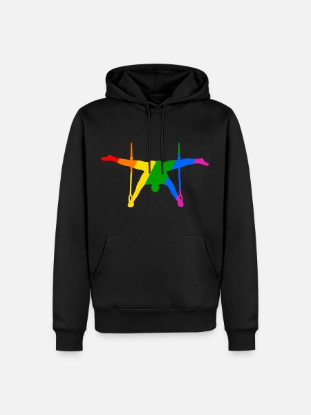 Wrestling in variety - Men’s Premium Organic Hoodie - black