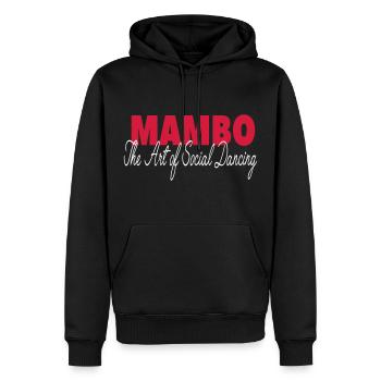 Mambo - The Art of Social Dancing - Dance Shirt - Männer Premium Bio Hoodie - Schwarz - Vorne - Nico (187cm)