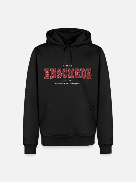 Enschede - Men’s Premium Organic Hoodie - black
