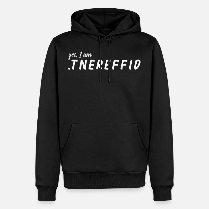 I am Different - Sweat à capuche Premium bio Homme - noir