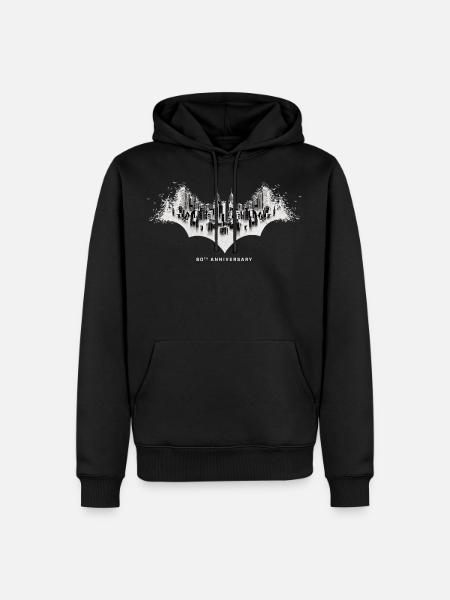 Batman 80 Years Gotham - Men’s Premium Organic Hoodie - black
