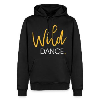 Wild DANCE - Dance Shirt - Männer Premium Bio Hoodie - Schwarz - Vorne - Nico (187cm)