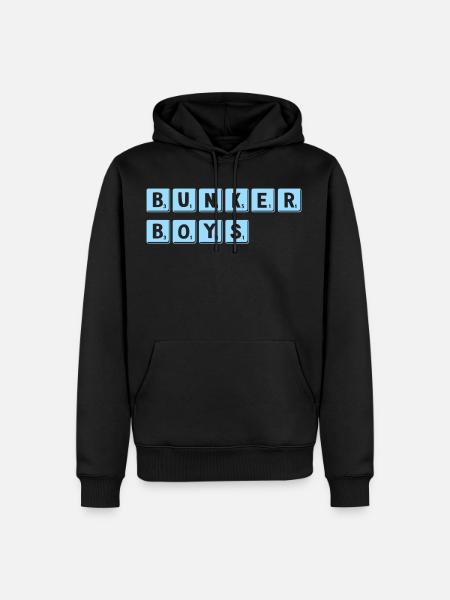 bunker garçons - Sweat à capuche Premium bio Homme - noir