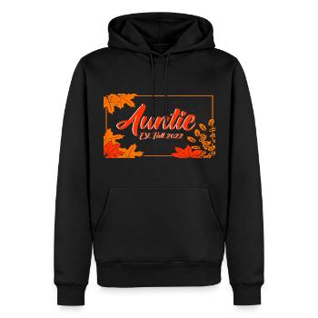 Tanten Tante Schwester Tanten Familie Geschenk - Männer Premium Bio Hoodie - Schwarz - Vorne - Nico (187cm)