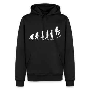 Stunt Scooter Freestyle Scootering Evolution - Sweat à capuche Premium bio Homme - noir - Devant - Nico (187cm)