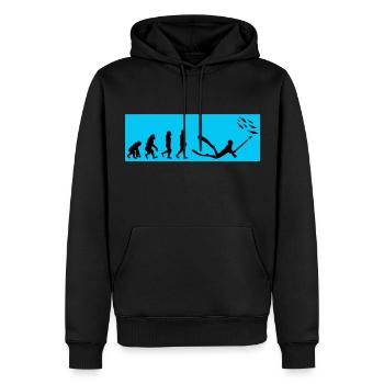 Speerfischen Speerfischen Speerfischer Fischen - Männer Premium Bio Hoodie - Schwarz - Vorne - Nico (187cm)