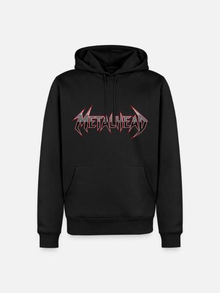 Metalhead Heavy Metal Rock Metalcore - Sweat à capuche Premium bio Homme - noir