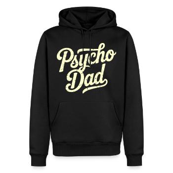 Scénario vintage de Psycho Dad - Sweat à capuche Premium bio Homme - noir - Devant - Nico (187cm)