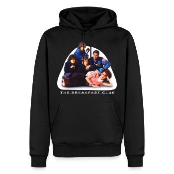 The Breakfast Club All Characters Together - Men’s Premium Organic Hoodie - black - Front - Nico (187cm)