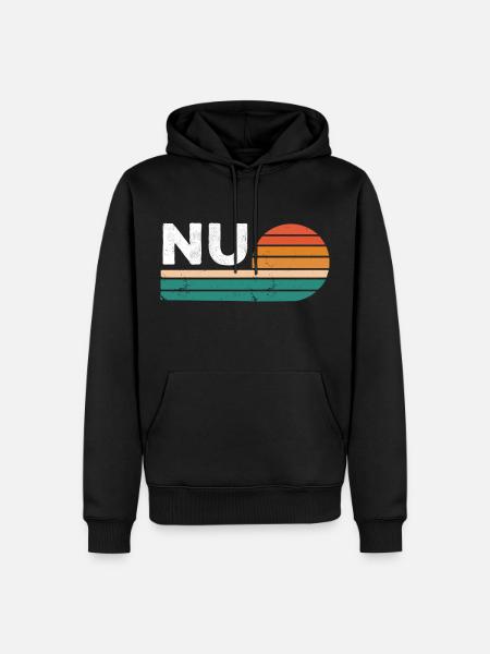 Ossi Dresden Sachsen Fanartikel Souvenir - Männer Premium Bio Hoodie - Schwarz
