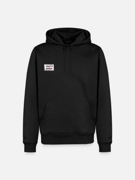 SANTA MARIA - Men’s Premium Organic Hoodie - black