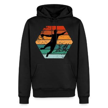 Handball Handball Player Handball Player Handball Club - Men’s Premium Organic Hoodie - black - Front - Nico (187cm)