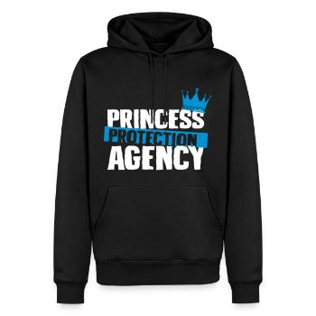 Princess Protection agency - vatertag - Männer Premium Bio Hoodie - Schwarz - Vorne - Nico (187cm)
