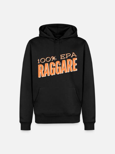 100 % EPA Ragger - Sweat à capuche Premium bio Homme - noir