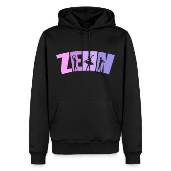 Geburtstag Mädchen 10 Jahre alt Ballett Ballerina - Männer Premium Bio Hoodie - Schwarz - Vorne - Nico (187cm)