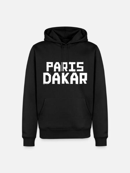 Paris Dakar - Men’s Premium Organic Hoodie - black