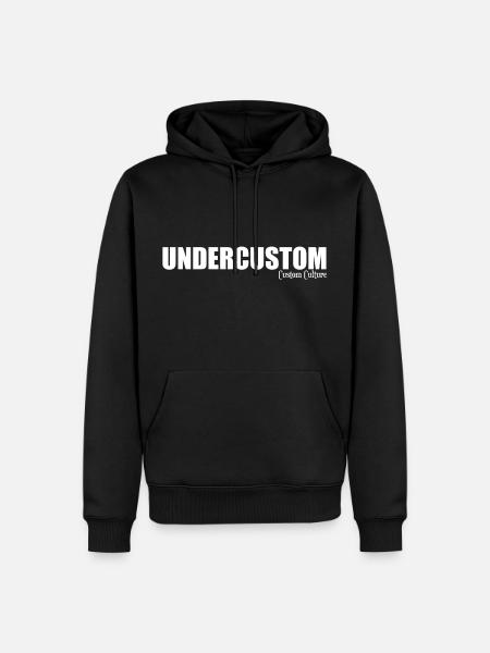 UNDERCUSTOM - Men’s Premium Organic Hoodie - black