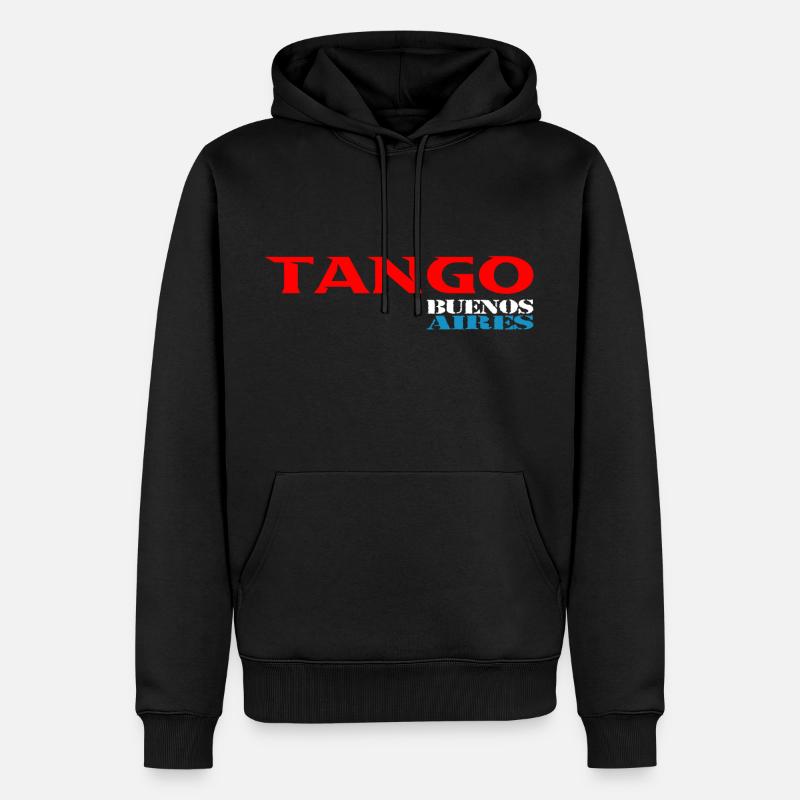 Tango - Sweat à capuche Premium bio Homme - noir