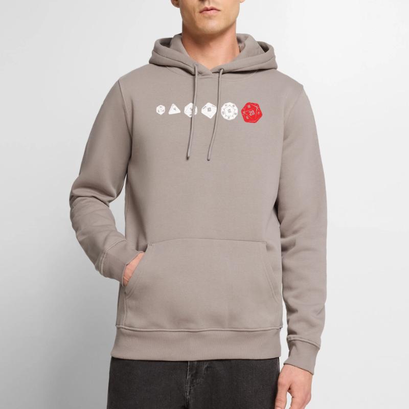 Pull D20 DiceEvolution Sweat à capuche Premium bio Homme
