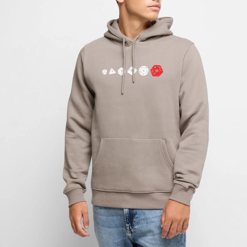 Pull D20 DiceEvolution Sweat à capuche Premium bio Homme