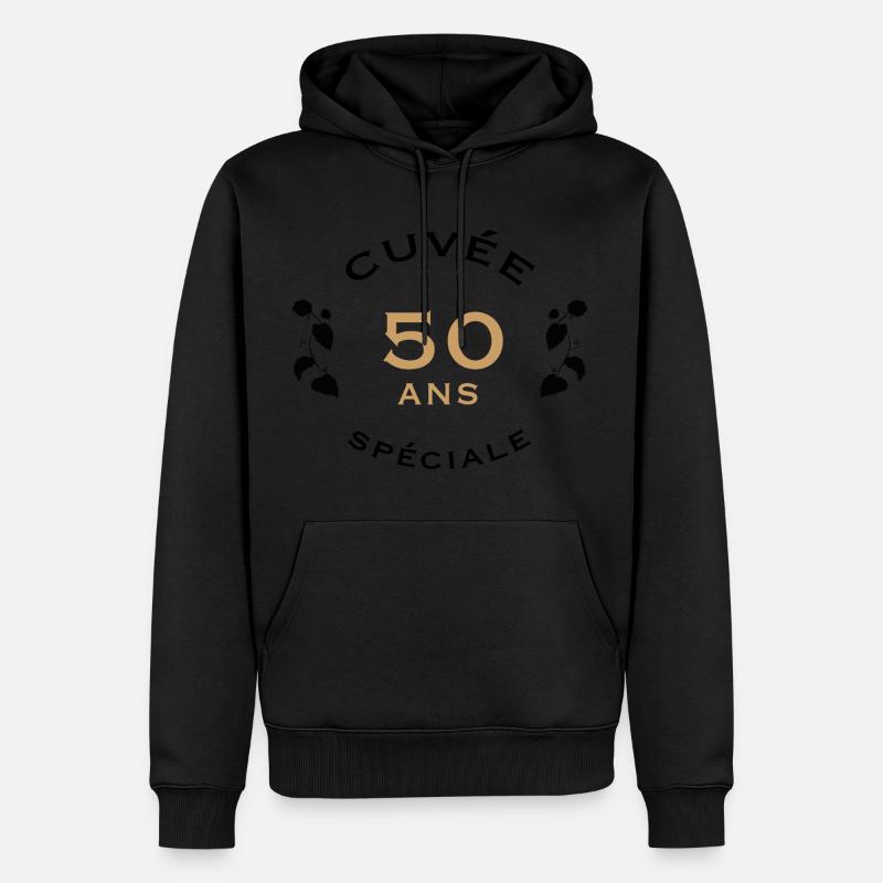Cuvée spéciale 50ans - Sweat à capuche Premium bio Homme - undefined