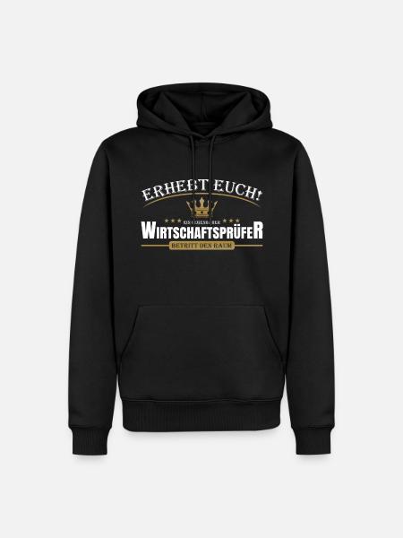Wirtschaftsprüfer - Männer Premium Bio Hoodie - Schwarz
