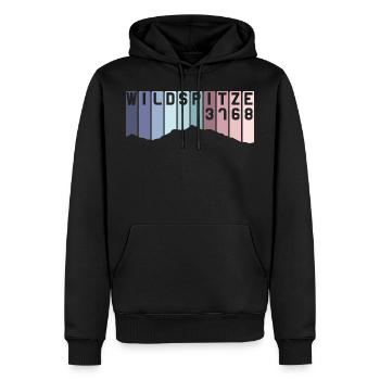 Wildspitze Ötztal Tyrol Austria Austria Hiking - Men’s Premium Organic Hoodie - black - Front - Nico (187cm)