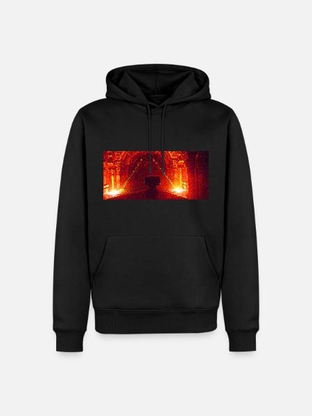 The boat of all dangers - Men’s Premium Organic Hoodie - black