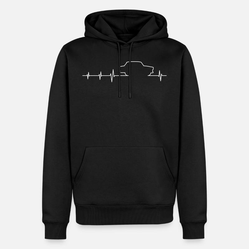 Trabant 601 ECG - Sweat à capuche Premium bio Homme - noir