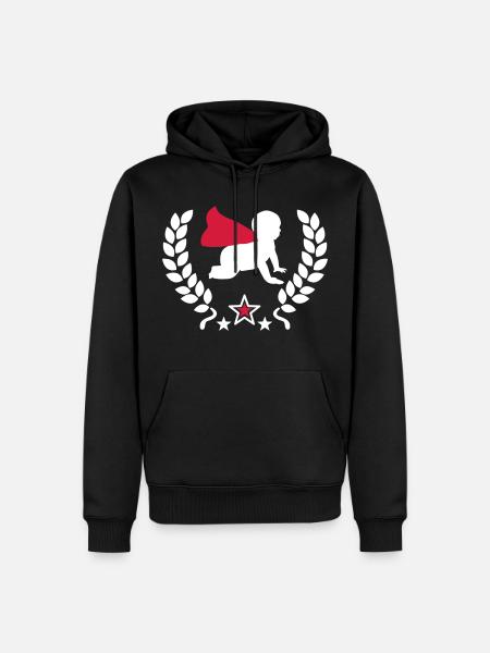 superbaby - Men’s Premium Organic Hoodie - black