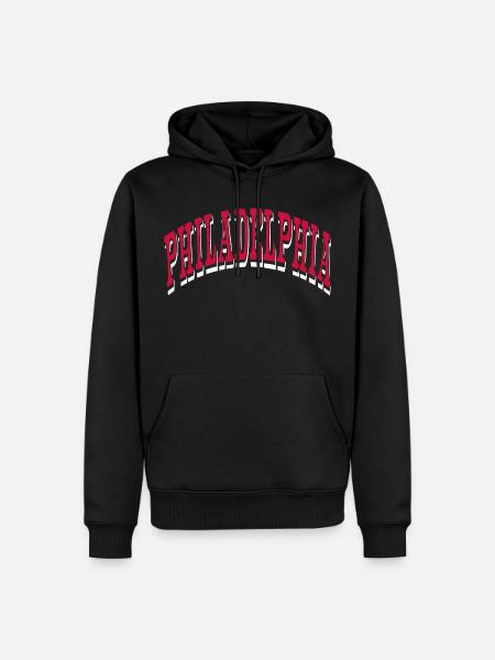 Philadelphia - Men’s Premium Organic Hoodie - black