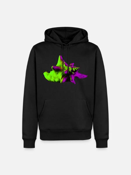 Pop Art Shell - Men’s Premium Organic Hoodie - black