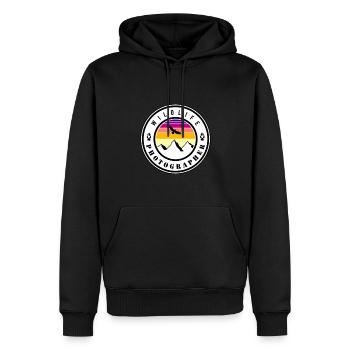 wildlife photographer - Männer Premium Bio Hoodie - Schwarz - Vorne - Nico (187cm)