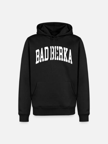 Bad Berka - Sweat à capuche Premium bio Homme - noir
