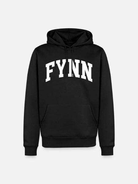 Fynn - Men’s Premium Organic Hoodie - black