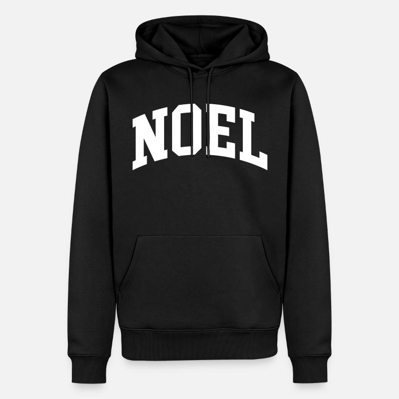 Noël - Sweat à capuche Premium bio Homme - noir