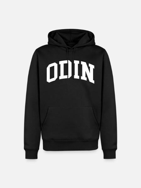 Odin - Men’s Premium Organic Hoodie - black