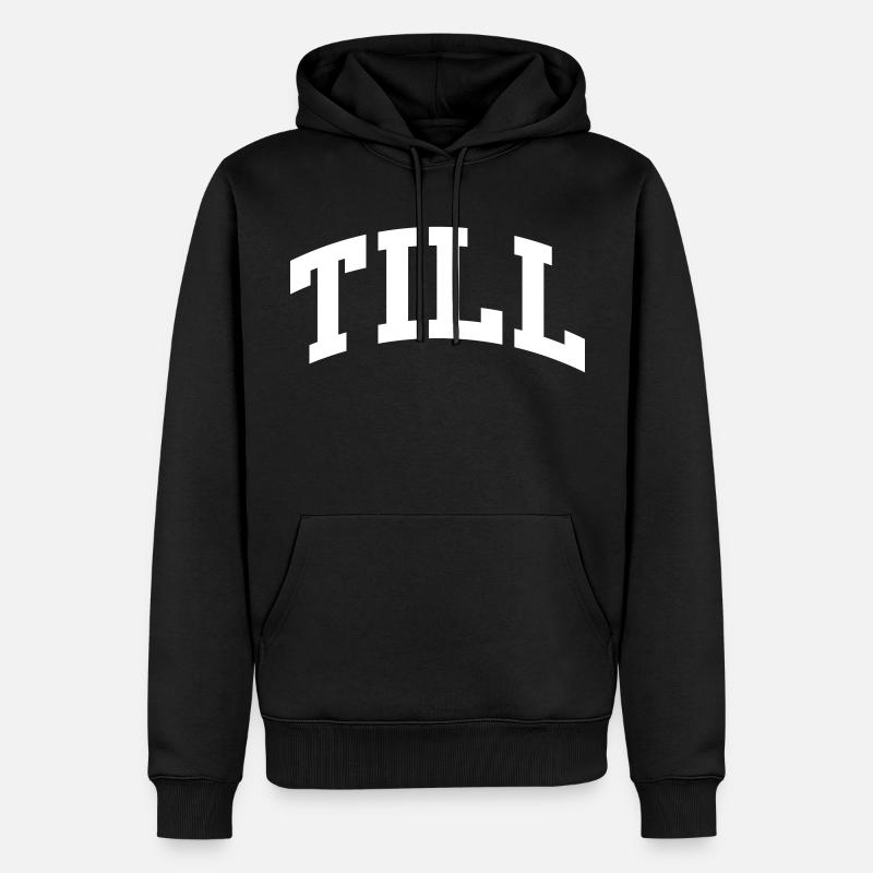 Labourer - Sweat à capuche Premium bio Homme - noir